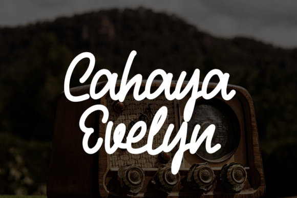 Cahaya Evelyn: The Typeface That Feels Like a Handwritten Welcome