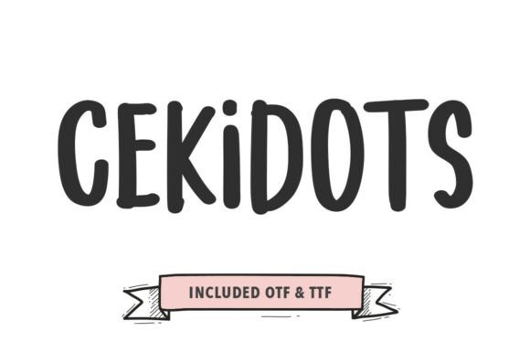 Cekidot: A Script Font Built for Marketing Momentum