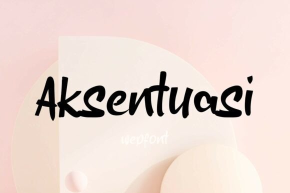 Discovering Aksentuasi: A Font Built for Expressive Branding