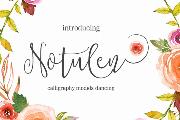 Notulen: A Script Font for Distinctive Brand Identities