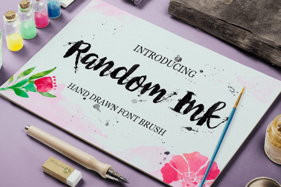 Random Ink: A Typeface Crafted for Editorial Mood