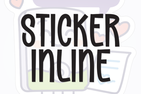 Sticker Inline: A Friendly Display Font for Web Designers