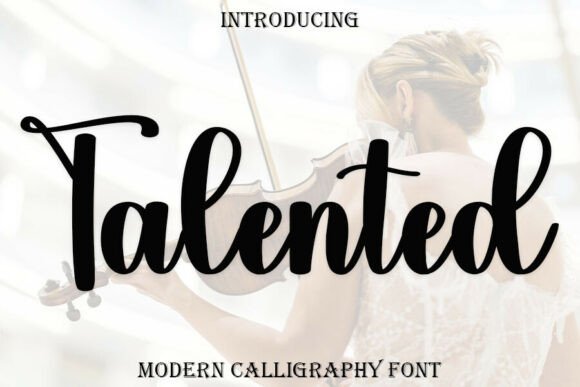Talented: A Handwritten Font Designed for Makers