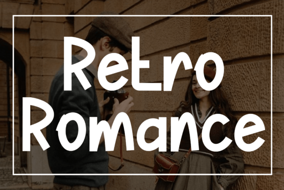Testing Retro Romance for a Brand Identity Project
