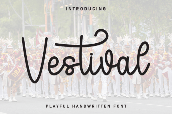 Using Vestival Font for Branding Projects