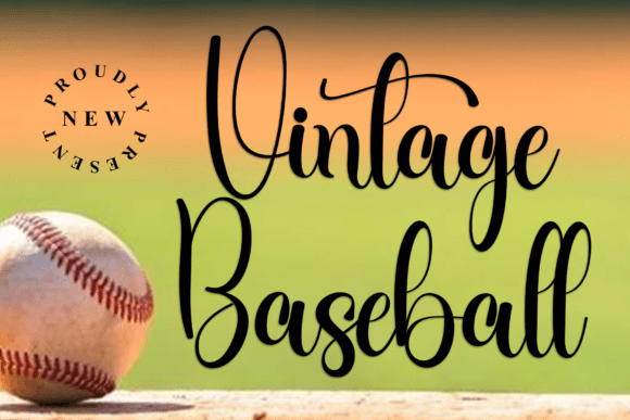 Vintage Baseball Font: A Playful Tool for Modern Marketers